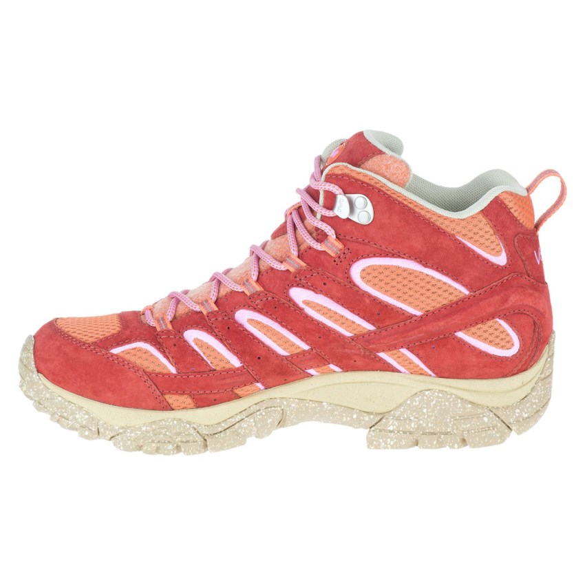 Bottes Merrell Moab 2 Mid Eco Waterproof X Outdoor Voices Corail Homme | T.G.MOGU